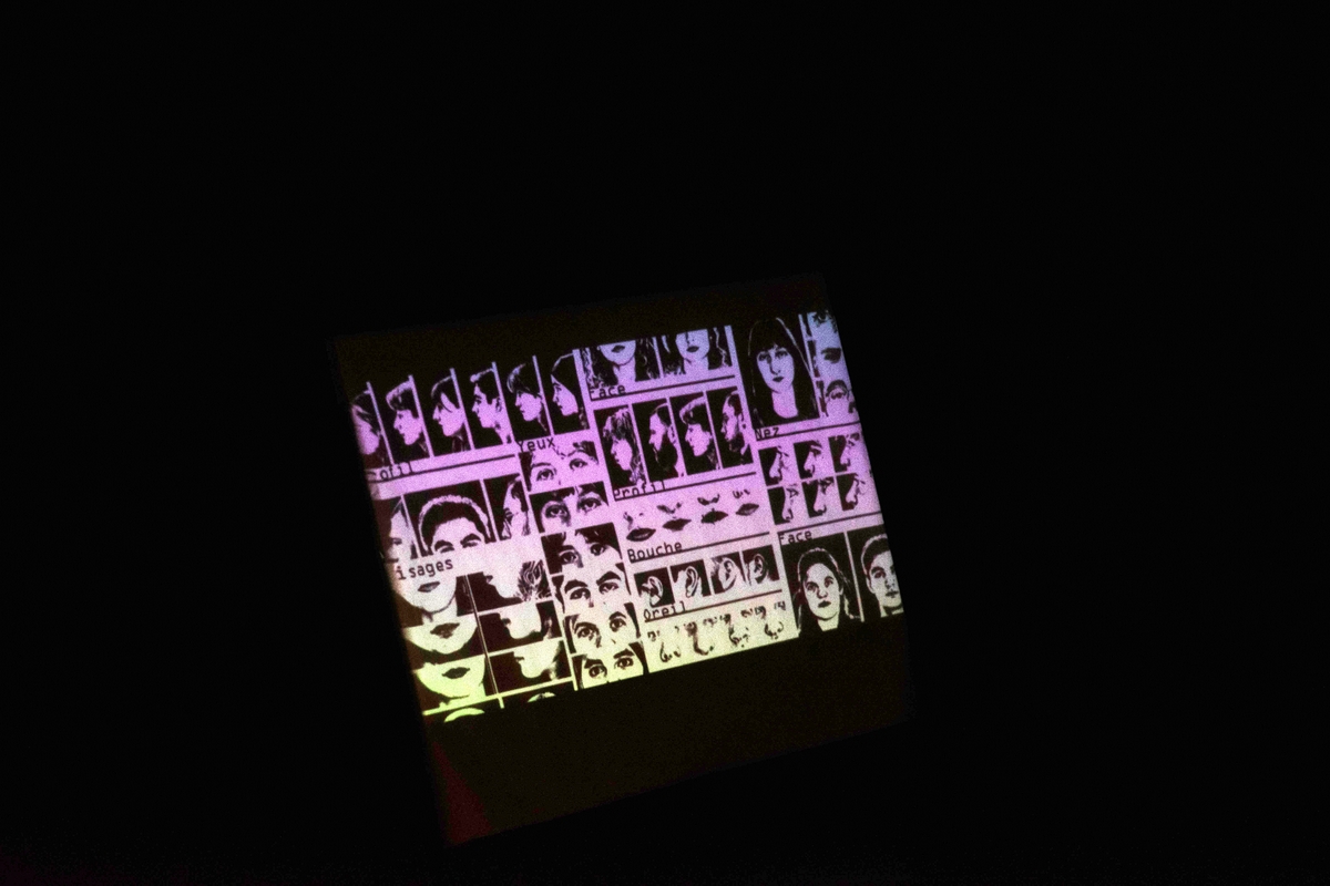 on. Digital photo from spectacle